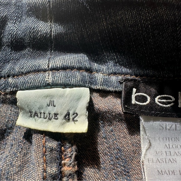 Bebe Jeans vintage Y2K 90s Jil Taille 42 Large Flare low rise - Picture 4 of 12